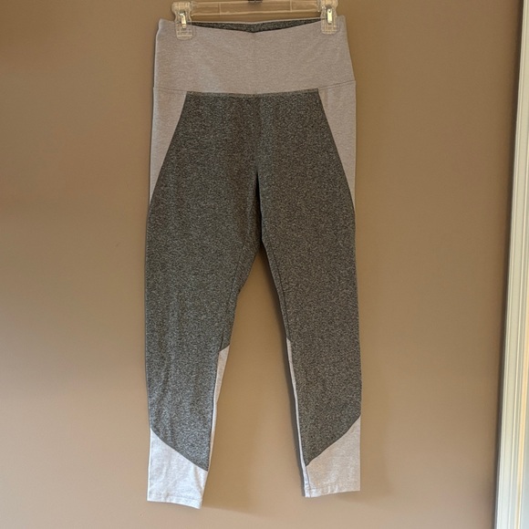 Gray and Light Gray Leggings - Picture 1 of 3